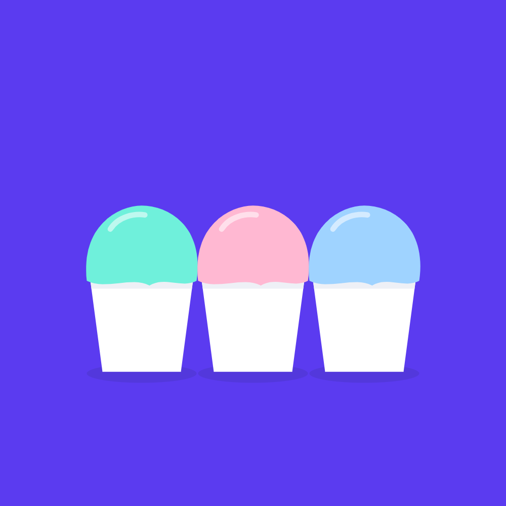 Birthday Edition set ice cream