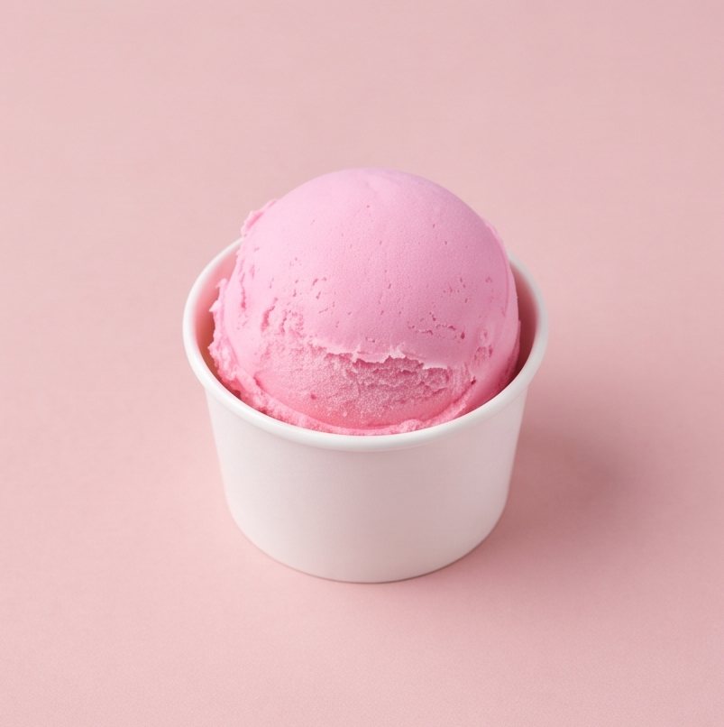Bubblegum ice cream