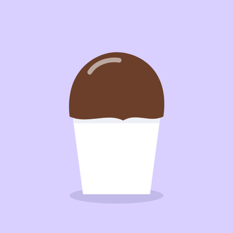 Chocolate ice cream