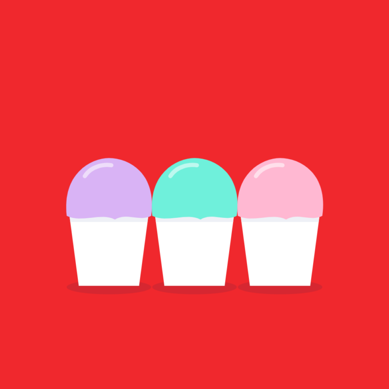 Divorce Edition set ice cream