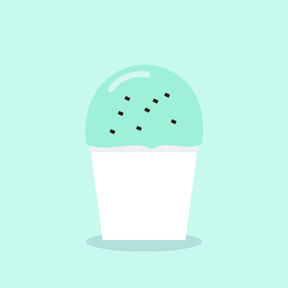 Mint Choc ice cream