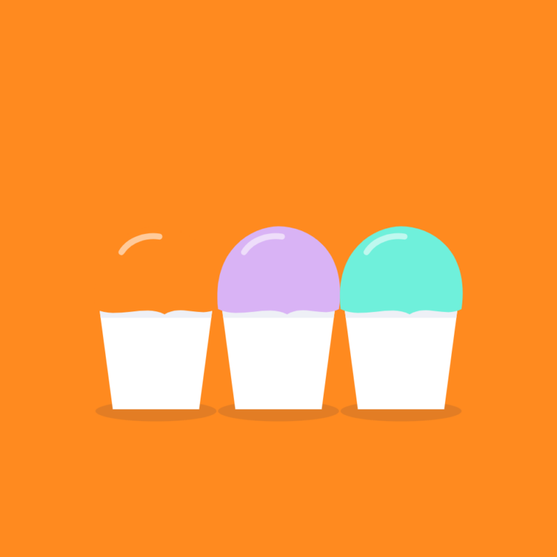 Single Edition set ice cream