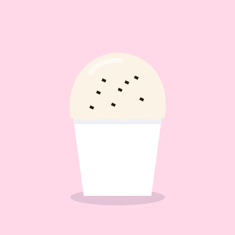 Stracciatella ice cream