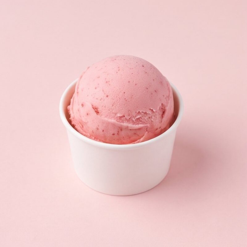 Strawberry ice cream