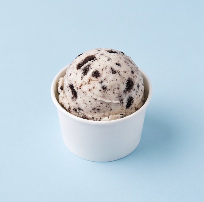 Vanilla Choc Chip ice cream